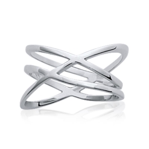 BAGUE ARGENT 925 RHODIE