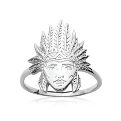 BAGUE ARGENT 925 RHODIE