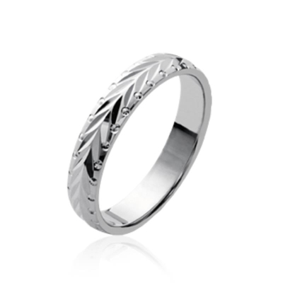 BAGUE ARGENT 925 RHODIE