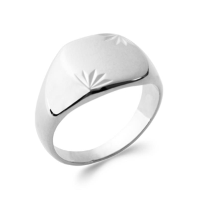 BAGUE ARGENT 925 RHODIE