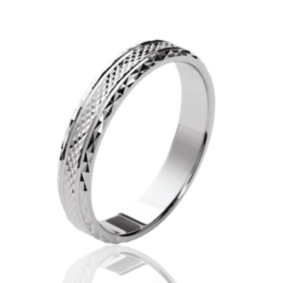 BAGUE ARGENT 925 RHODIE