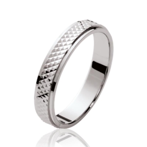 BAGUE ARGENT 925 RHODIE