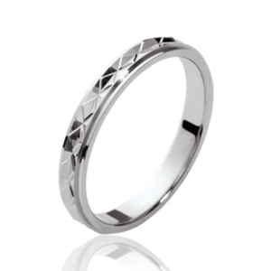 BAGUE ARGENT 925 RHODIE