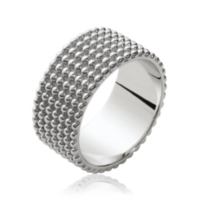 BAGUE ARGENT 925 RHODIE