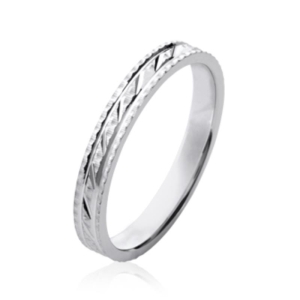 BAGUE ARGENT 925 RHODIE