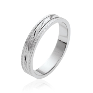 BAGUE ARGENT 925 RHODIE