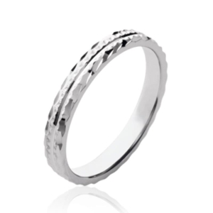 BAGUE ARGENT 925 RHODIE