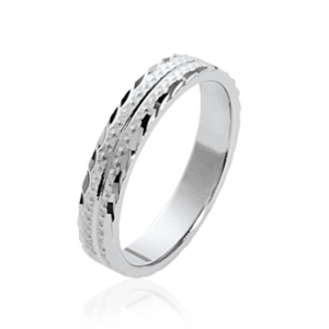 BAGUE ARGENT 925 RHODIE