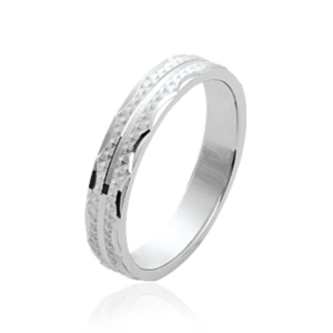 BAGUE ARGENT 925 RHODIE