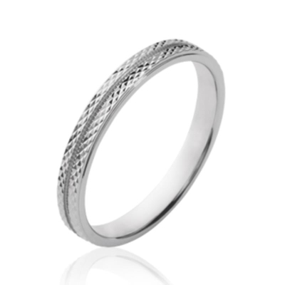 BAGUE ARGENT 925 RHODIE