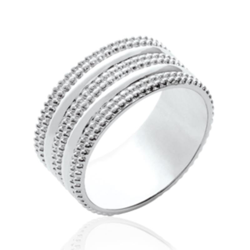 BAGUE ARGENT 925 RHODIE