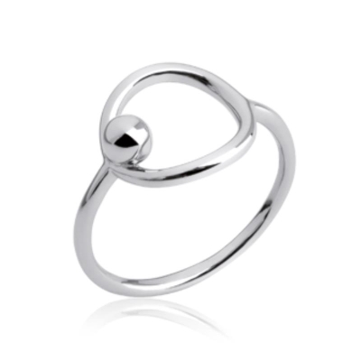 BAGUE ARGENT 925 RHODIE