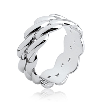BAGUE ARGENT 925 RHODIE