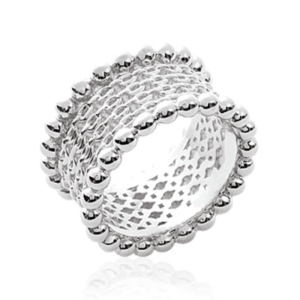BAGUE ARGENT 925 RHODIE