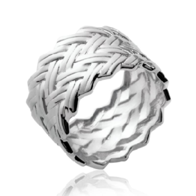 BAGUE ARGENT 925 RHODIE