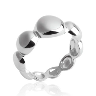 BAGUE ARGENT 925 RHODIE
