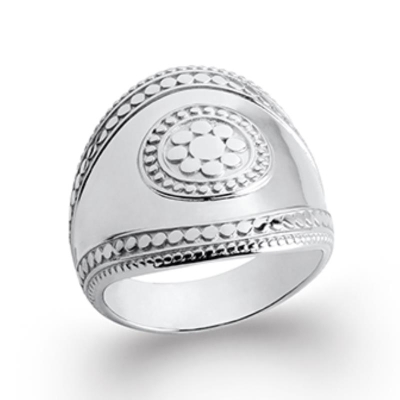 BAGUE ARGENT 925 RHODIE