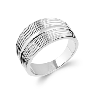 BAGUE ARGENT 925 RHODIE