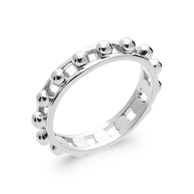 BAGUE ARGENT 925 RHODIE