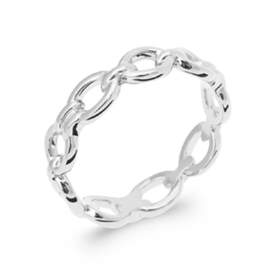 BAGUE ARGENT 925 RHODIE