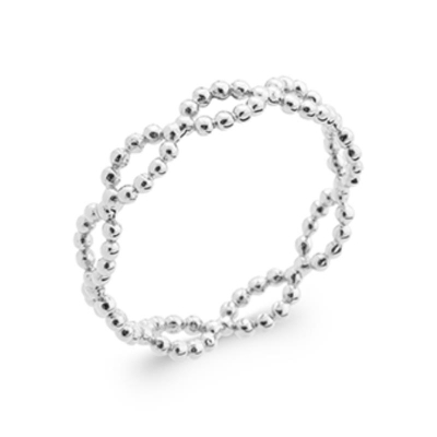 BAGUE ARGENT 925 RHODIE