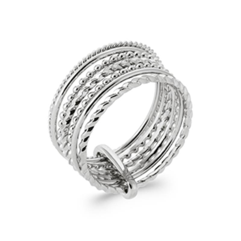 BAGUE ARGENT 925 RHODIE