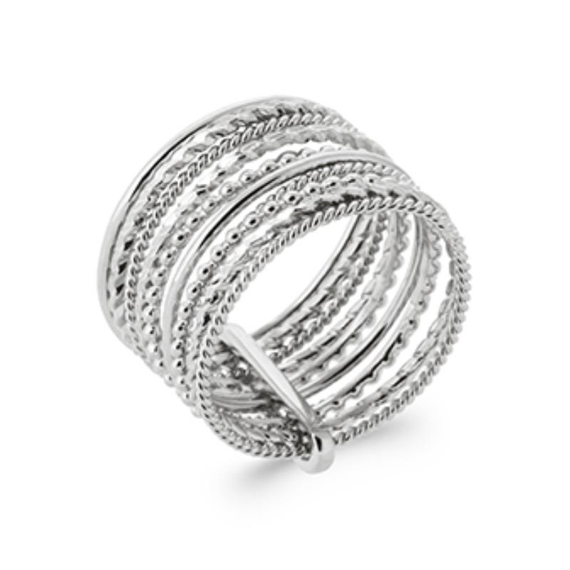 BAGUE ARGENT 925 RHODIE