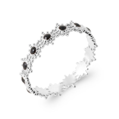 BAGUE ARGENT 925 RHODIE LAQUE