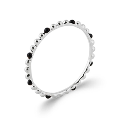 BAGUE ARGENT 925 RHODIE LAQUE