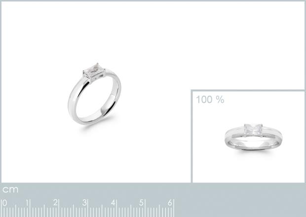 BAGUE ARGENT 925 RHODIE LAQUE OZ - 1z93561050