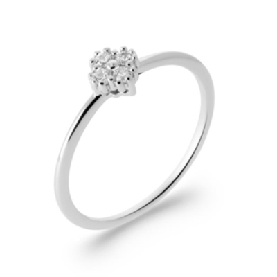 BAGUE ARGENT 925 RHODIE OZ
