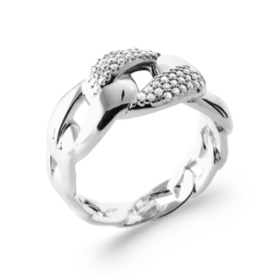 BAGUE ARGENT 925 RHODIE OZ