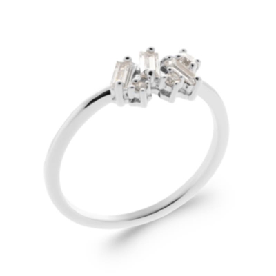 BAGUE ARGENT 925 RHODIE OZ