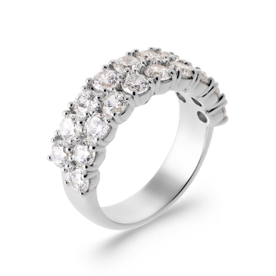 BAGUE ARGENT 925 RHODIE OZ
