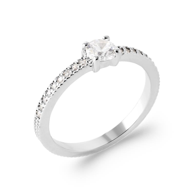 BAGUE ARGENT 925 RHODIE OZ