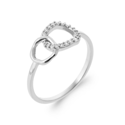 BAGUE ARGENT 925 RHODIE OZ