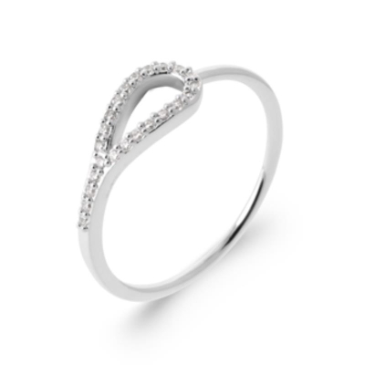 BAGUE ARGENT 925 RHODIE OZ