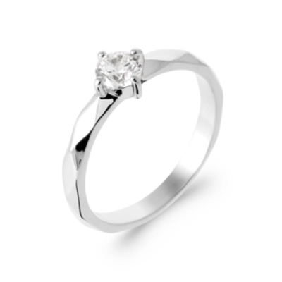 BAGUE ARGENT 925 RHODIE OZ