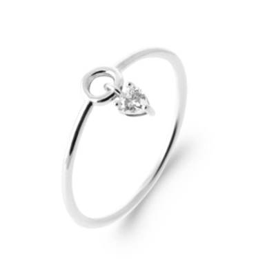 BAGUE ARGENT 925 RHODIE OZ