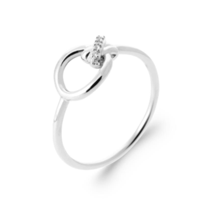 BAGUE ARGENT 925 RHODIE OZ