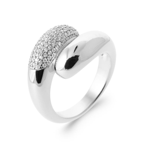 BAGUE ARGENT 925 RHODIE OZ
