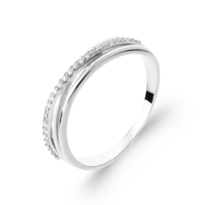 BAGUE ARGENT 925 RHODIE OZ
