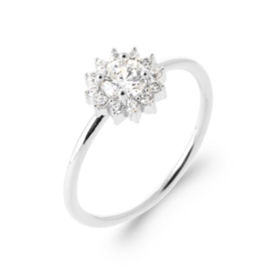 BAGUE ARGENT 925 RHODIE OZ