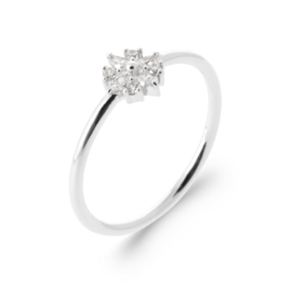 BAGUE ARGENT 925 RHODIE OZ