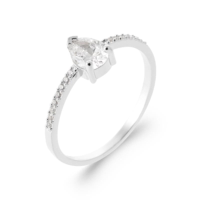 BAGUE ARGENT 925 RHODIE OZ