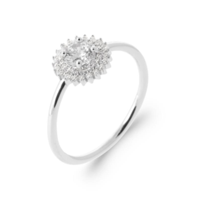 BAGUE ARGENT 925 RHODIE OZ