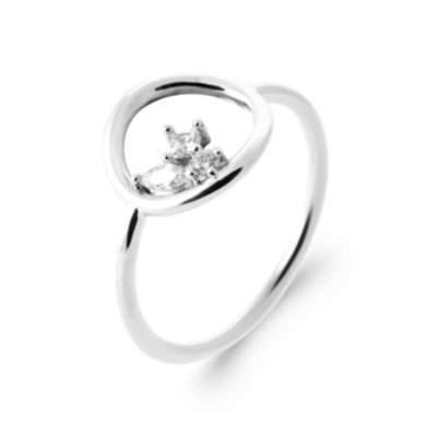 BAGUE ARGENT 925 RHODIE OZ