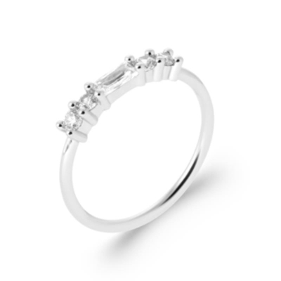 BAGUE ARGENT 925 RHODIE OZ
