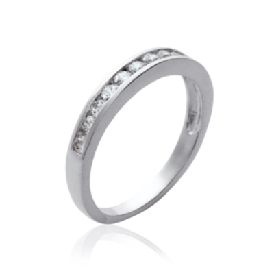 BAGUE ARGENT 925 RHODIE OZ