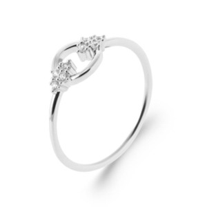 BAGUE ARGENT 925 RHODIE OZ